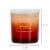 Holiday Home Glass Candle Toasted Pumpkin Perspective: left