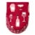 Everyday Living Grabber Oven Mitt - Wine Perspective: left