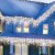 Holiday Home® 200 ct Green Wire Icicle Christmas Lights - White Perspective: left