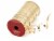 Holiday Home® Metallic Peggable Ribbon Spool - Gold Perspective: left