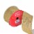 Holiday Home 2.5 Inch Gold GLitter Ribbon Perspective: left