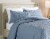 HD Designs® Floral Embroidered Quilted Standard Sham Perspective: left