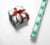 Holiday Home Modern Plaid Gift Wrap Roll Perspective: left