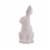Holiday Home® Easter Ceramic Bunny Decoration - White Perspective: left