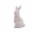 Holiday Home® Easter 8in Ceramic Bunny Decoration - White Perspective: left
