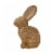 Holiday Home® Easter Natural Standing Easter Bunny Perspective: left