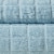 Everyday Living Windowpane Bath Towel - Blue Perspective: left