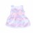 Sophia's Stripe Party Dress and Sandals for 18  Dolls, Pink/White Perspective: left
