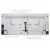 Karma Baby Wall Mounted Baby Changing Table Fold-Down Diaper Changing Station - White Perspective: left