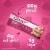 Quest White Chocolate Raspberry Protein Bars Perspective: left