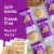Quest Frosted Birthday Cake Flavored Protein Cookies Perspective: left