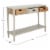 SAFAVIEH Christa Console Table With Storage Vintage Grey Perspective: left