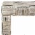 SAFAVIEH Adkin Rattan Coffee Table White Perspective: left