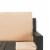 SAFAVIEH Outdoor Collection Lardner Living Set Dark Slate Grey/Sahara Beige Perspective: left