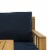 SAFAVIEH Outdoor Collection Lardner Living Set Natural/Navy Perspective: left