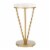 SAFAVIEH Theia Accent Table White / Gold Perspective: left