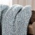 Safavieh Liliana Knit Throw - Dull Blue Perspective: left