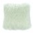 Safavieh Caelie Faux Fur Pillow - Mint Perspective: left