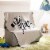 Safavieh Zazu Baby Throw - Grey Perspective: left