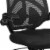 Flash Furniture High Back Mesh Swivel Office Chair in Black Perspective: left