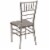 Flash Furniture Resin Chiavari Chair LEPEWTER Perspective: left