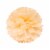 Wrapables Set of 18 Tissue Pom Pom Party Decorations, Peach/Ivory/Light Pink Perspective: left