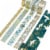 Wrapables Gold Foil Washi Tape in Gift Box Set (20 Rolls), Festive Cranes Perspective: left