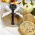 Wrapables Translucent Candy and Cookie Bags with Labels (100pcs), (Ribbon) Handmade Perspective: left