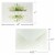 Wrapables Blank Thank You Cards with Envelopes for Special Events (Set of 4), Classic Floral Perspective: left