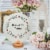 Wrapables Acrylic Diamond Place Card Holders for Weddings, Table Decor (12pcs), Rose Gold Perspective: left
