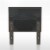 Furniture of America Hellan Fabric Upholstered Twin Headboard in Brown Perspective: left