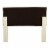Furniture of America Hellan Fabric Upholstered Full/Queen Headboard in Ivory Perspective: left