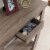 Furniture of America Quaint Modern Wood 1-Drawer Console Table in Light Oak Perspective: left