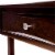 Furniture of America Bonner Transitional Wood 1-Drawer End Table in Espresso Perspective: left