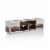 Furniture of America Micah Modern Wood TV Stand with Casters in Multi-color Perspective: left
