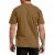 Dickies Men’s Heavyweight Short Sleeve T-Shirt - Brown Duck Perspective: left