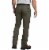 Dickies Men’s FLEX Regular Fit Straight Leg Tough Max™ Ripstop Carpenter Pants - Moss Perspective: left
