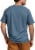 Dickies Mens Temp-iQ™ Performance Cooling T-Shirt - Dusty Blue Perspective: left