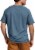 Dickies Mens Temp-iQ™ Performance Cooling T-Shirt - Dusty Blue Perspective: left