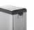 Home Zone Living Rectangle Step Trash Bin Perspective: left