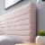 Tranquil Twin Headboard-MOD-7024-DUS midnight blue Perspective: left