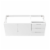 Vitality 48 Bathroom Vanity Cabinet (Sink Basin Not Included), White Perspective: left