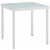 Harmony 3-Piece  Sunbrella Basket Weave Outdoor Patio Aluminum Seating Set Taupe Gray Perspective: left