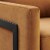 Posse Performance Velvet Accent Chair Black Cognac Perspective: left