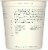 Chobani® Whole Milk Plain Greek Yogurt Tub Perspective: left