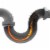 Grand Fusion 18 inch Long  Drain Weasel Sink Snake Cleaner 5 Pack Perspective: left