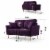 Sofas in Velvet for Home or Office Use Perspective: left