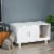 Simplie Fun Versatile Cat Box Ensemble Home Decor, Pet Privacy, Odor Control Perspective: left