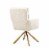 Accent Chairs in faux fur for Home or Office Use Perspective: left