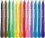 Maped Color'Peps Plasticlean Plastic Crayons Perspective: left